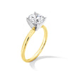2 CT. Certified Lab-Grown Diamond Solitaire Engagement Ring in 14K Two-Tone Gold (FVS2)