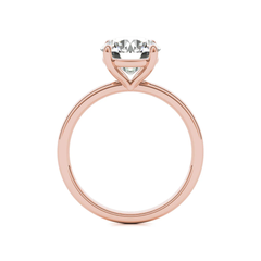 2-1/2 CT. T.W. Certified Lab-Grown Diamond Solitaire Hidden Halo Engagement Ring in 14K Rose Gold (F/VS2)