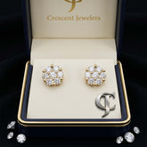 10kt Yellow Gold with 1.80ctw Natural Diamonds Earrings