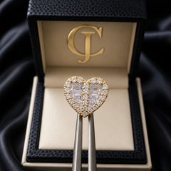 10kt Yellow Gold with 0.70ctw Natural Diamonds Earrings