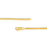 1.9mm Box Chain Necklace in 14K Gold - 24"