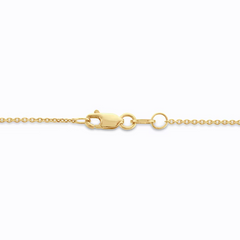 1/10 CT. T.W. Diamond Interlocking Circles Necklace in 10K Gold