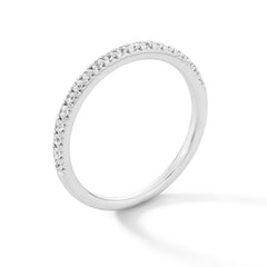 1/4 CT. T.W. Certified Lab-Grown Diamond Band in 14K White Gold (F/VS2)