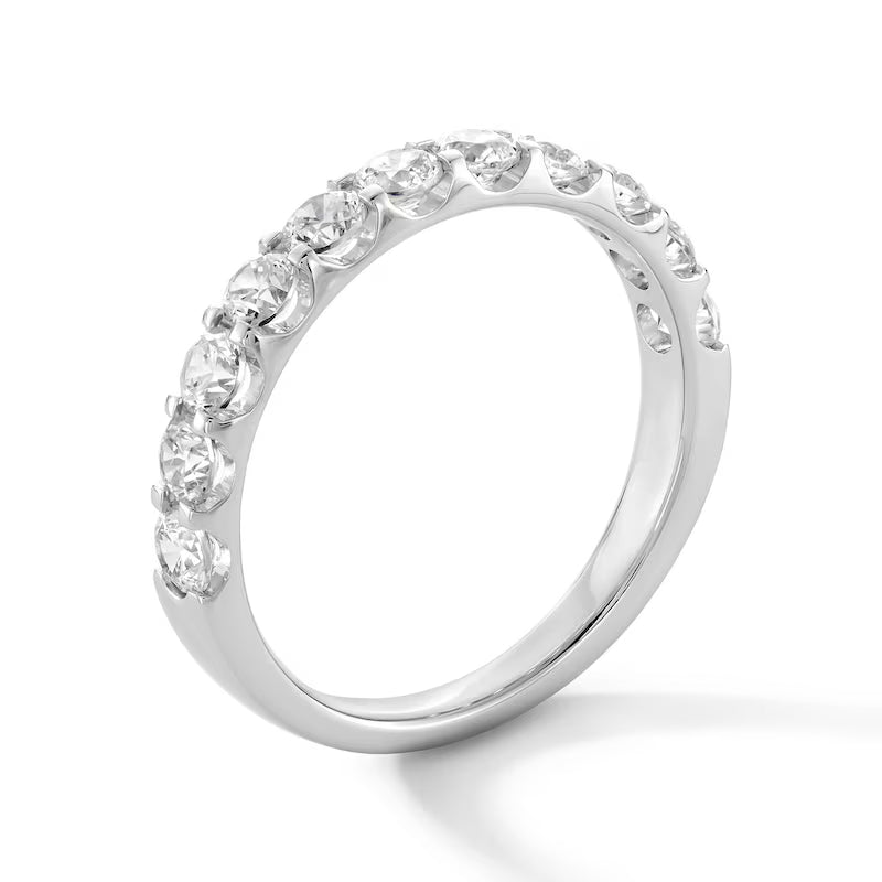 1 CT. T.W. Certified Lab-Grown Diamond Eleven Stone Anniversary Band in 14K Gold (F/VS2)