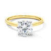 2 CT. Certified Lab-Grown Diamond Solitaire Engagement Ring in 14K Two-Tone Gold (FVS2)