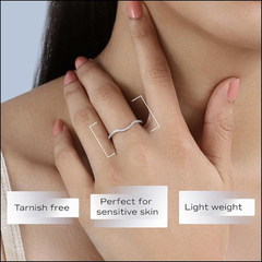 1/2 CT. T.W. Certified Lab-Grown Diamond Contour Band in 14K White Gold (F/VS2)