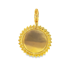 0.74 CT. T.W. Diamond Memory Pendant in 10K Yellow Gold