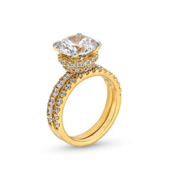 5-1/4 CT. T.W. Certified Lab-Grown Diamond Bridal Set in 14K Gold (I/SI2)