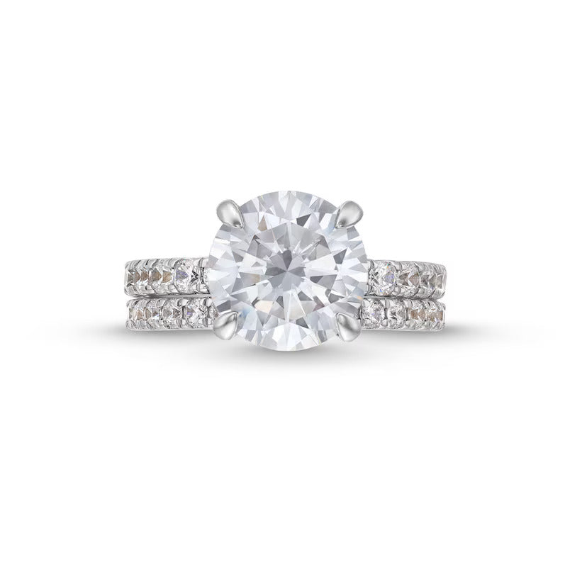 5-1/4 CT. T.W. Certified Lab-Grown Diamond Bridal Set in 14K Gold (I/SI2)