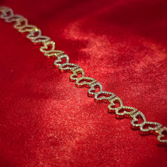 Butterfly Bracelet 1.25 ctw Diamond 10K Yellow Gold