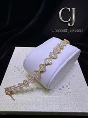 10kt Yellow Gold with 3.00ctw Natural Diamonds Bracelet