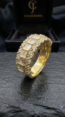 10kt Yellow Gold with 1.75ctw Natural Diamond Men’s Band (Ring)