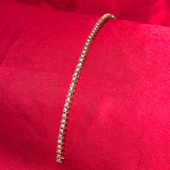 Diamond Bracelet 1.00 ctw 10K Yellow Gold