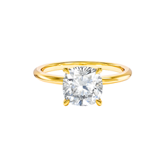 2 CT. Certified Lab-Grown Diamond Solitaire Engagement Ring in 14K Two-Tone Gold (FVS2)