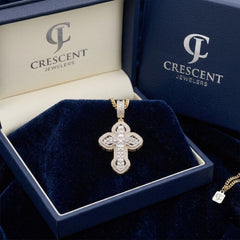 10kt Yellow Gold with 2.48ctw Natural Diamonds Pendant